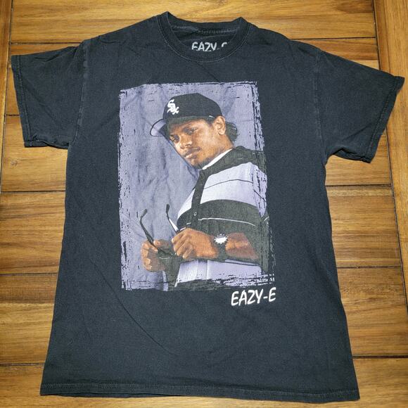 Eazy-E Black Unisex Tee - Size Medium - Picture 1 of 5